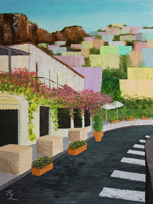 The Streets of Positano by Renee Logan The Streets of Positano by Renee Logan